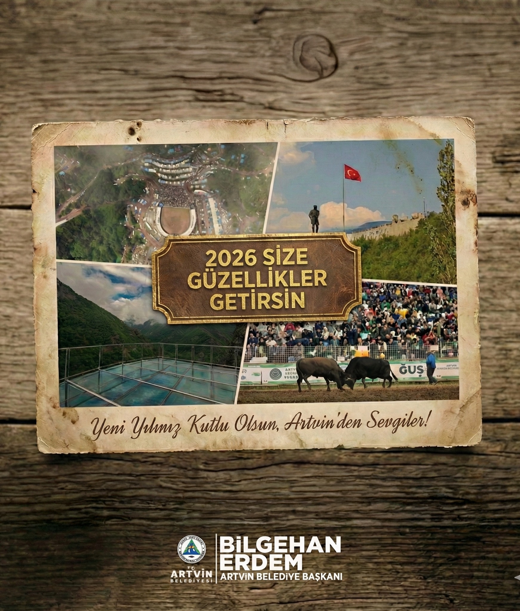 Artvin Belediyesinden Yeni Yıl Mesajı