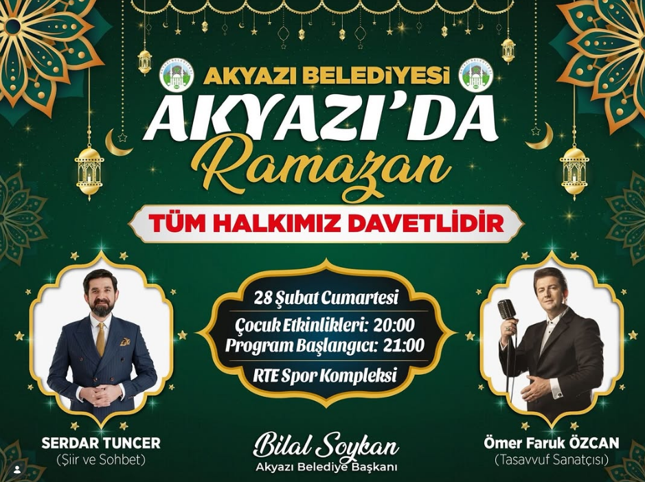 Akyazı Belediyesinden Ramazan Etkinliği