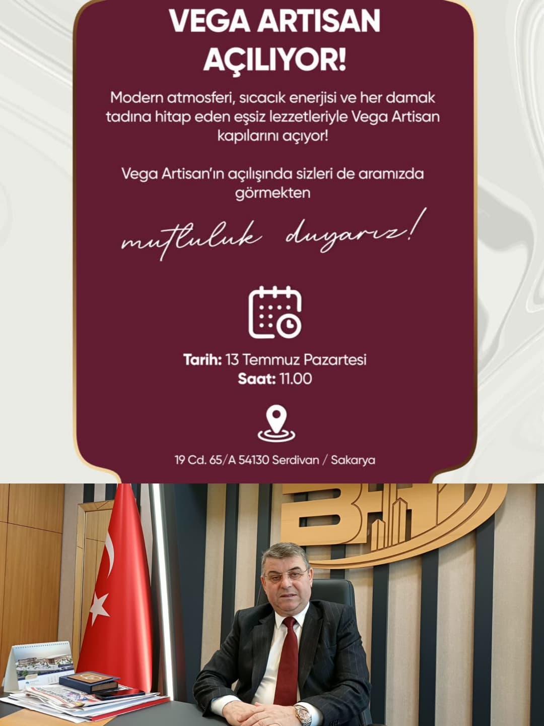 Vega Artisan kapılarını açıyor